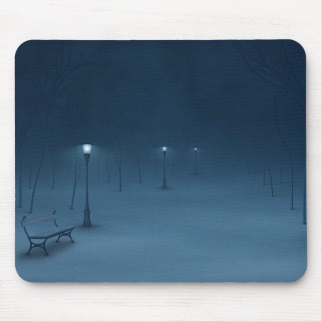 Quiet Night Mouse Pad (Front)