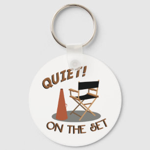 Quiet On Set Keychain