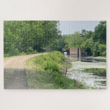 Quiet Path Beside The Canal