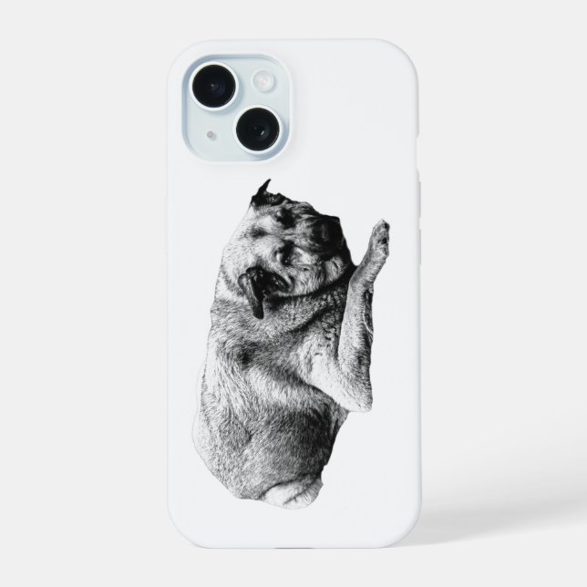 Quiet Pattern, Calm Gesture Iphone Case (Back)