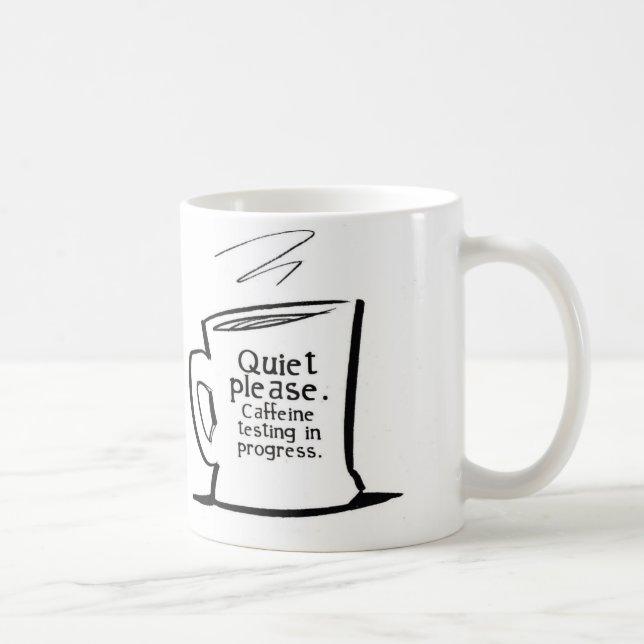 Quiet Please Mug (Right)