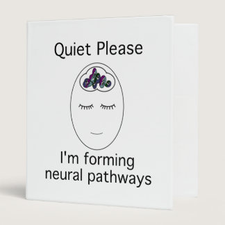 Quiet Please Neural Pathways Binder