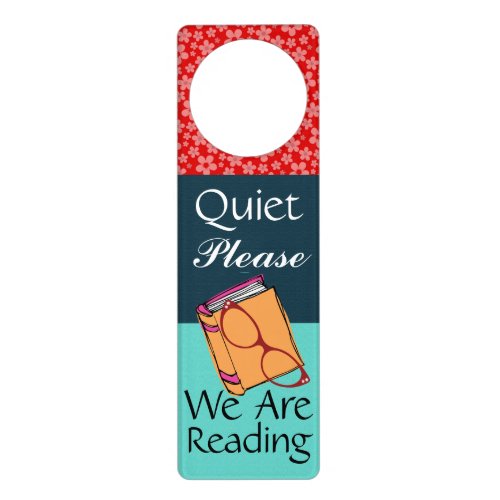 Quiet Please _ Reading _  Door Hanger _ SRF