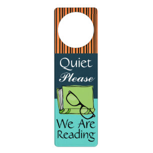 Quiet Please - Reading - Door Hanger - SRF