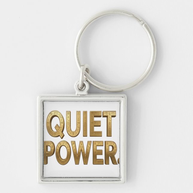 Quiet Power | Great Sphinx Egypt Design Keychain (Front)