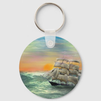 quiet Seas Keychain