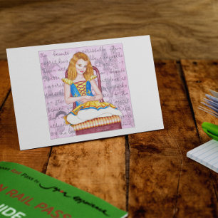 Quiet Spirit Scripture Inspirational Postcard