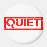 Quiet Stamp Magnet