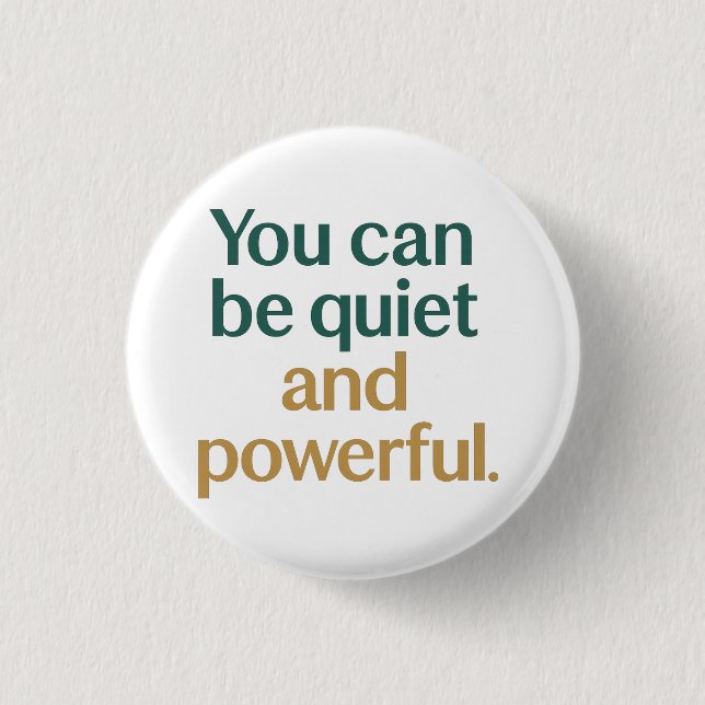 	Quiet Strength and Power Button (Front)