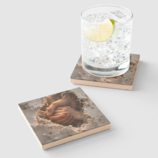 Quiet Strength Stone Coaster
