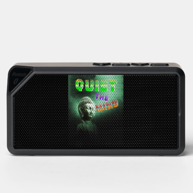 Quiet The Mind Bluetooth Speaker (Front)