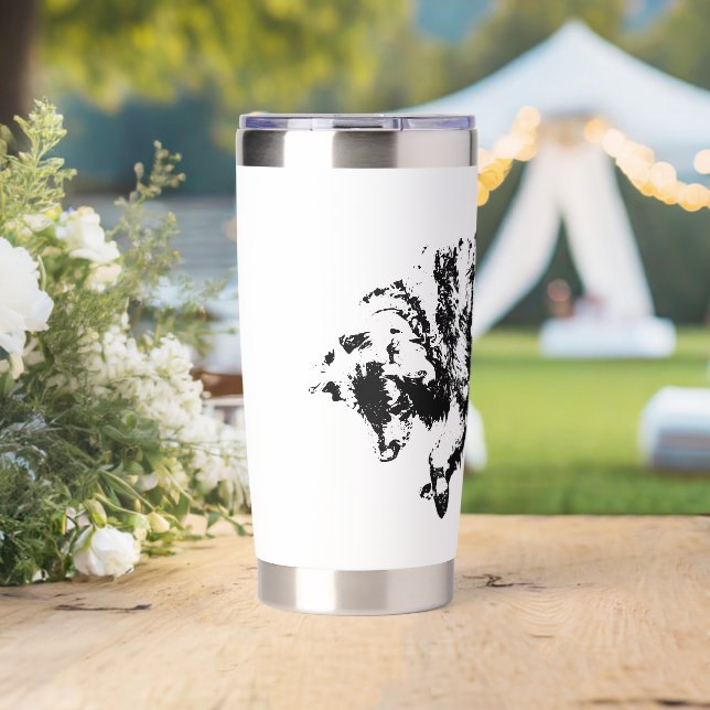 Quiet Watch in October Light Insulated Tumbler (Wedding (Rotated))