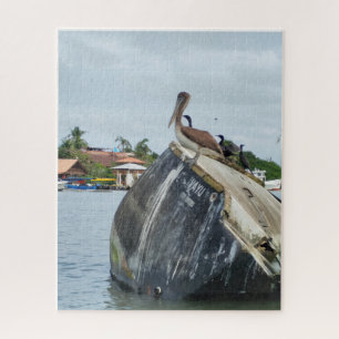 Quiet Watcher at Rio Dulce Jigsaw Puzzle