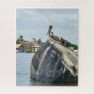 Quiet Watcher at Rio Dulce Jigsaw Puzzle