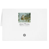 Quiet Waters | (Back Horizontal)