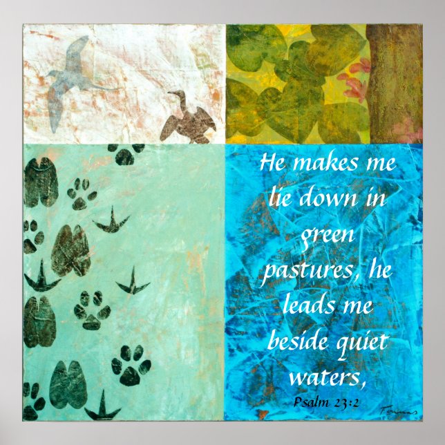 Quiet waters poster (Front)