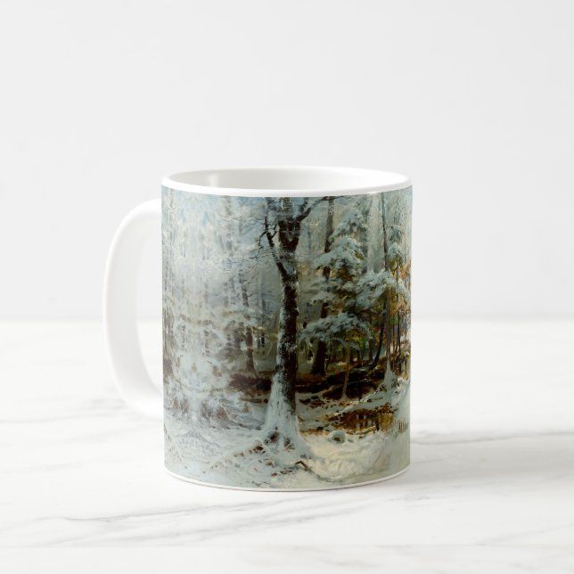  Quiet Winter Afternoon by William Bliss Baker  Coffee Mug (Front Left)