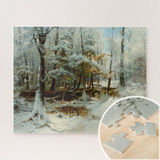 Quiet Winter Afternoon by William Bliss Baker Jigsaw Puzzle