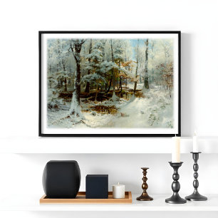 Quiet Winter Afternoon by William Bliss Baker Photo Print
