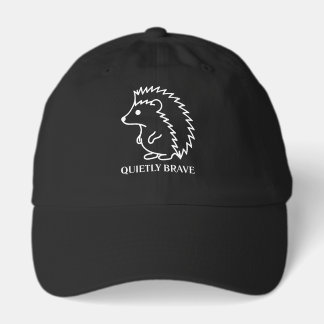 Quietly Brave Hedgehog Hat