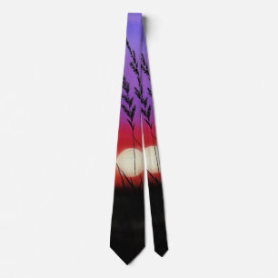 Quietly - Watercolor Neck Tie