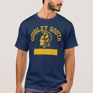 QUIGLEY SOUTH SPARTANS LOGO T-SHIRT .. NAME PLATE