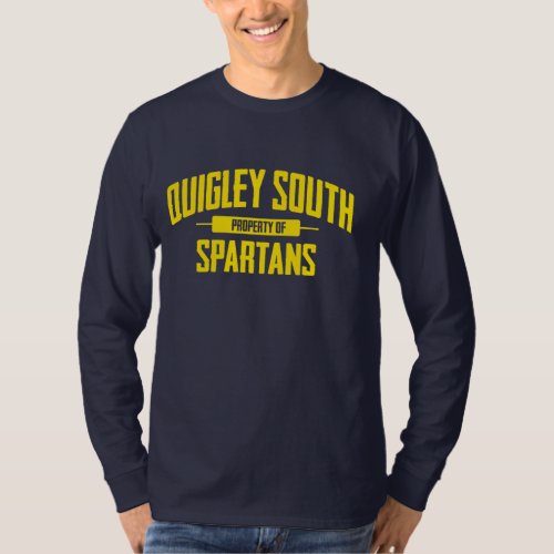 Quigley South Spartans Long Sleeve T_shirt