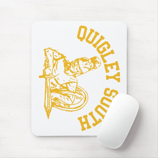 QUIGLEY SOUTH SPARTANS  MOUSE PAD (With Mouse)