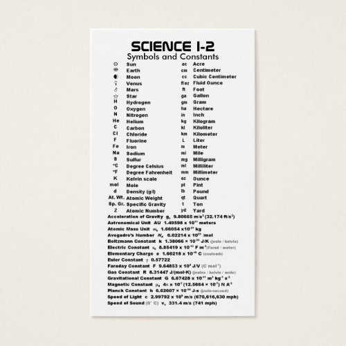 Quik_Ref Science I_2 Pocket