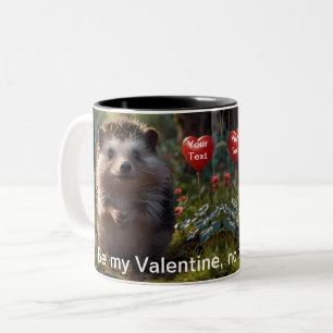Quill You Be My Valentine Two-Tone Coffee Mug