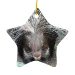 Quilled Porcupine  Ornament