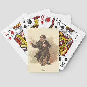 Quilp by Kyd from Dickens' The Old Curiosity Shop Poker Cards