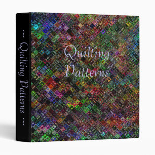Quilt 3 Ring Binder