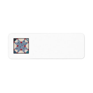 Quilt Block L Return Address Labels