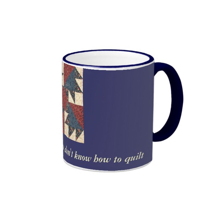 Quilt Block Mug