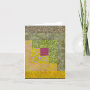 Quilt Block Note Card