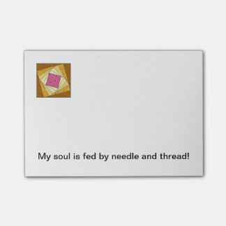 Quilt Block Post-it Notes