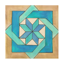 Quilt Block Wood Wall Art
