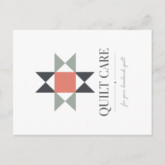 Quilt Care Postcard Color Catcher Ver
