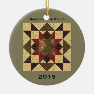 Quilt Christmas Star Ornament
