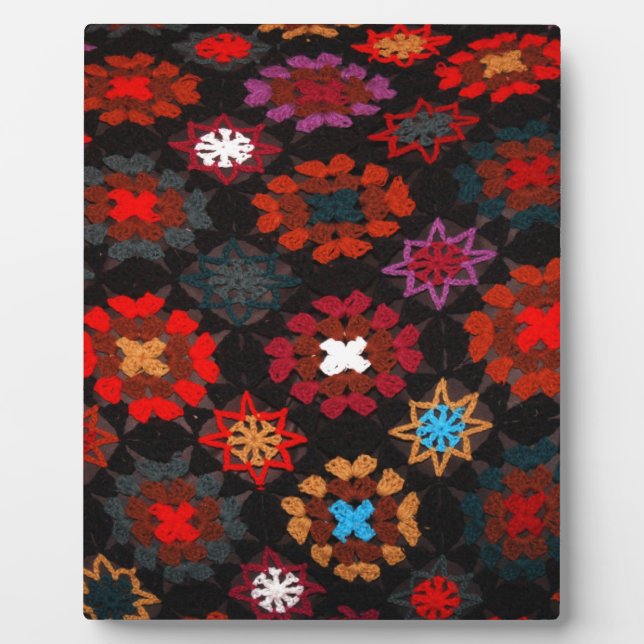 Quilt Crochet Plaque (Front)