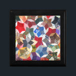 Quilt Fabric Jewelry Box<br><div class="desc">Quilting Fabric</div>