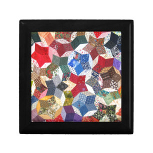 Quilt Fabric Jewelry Box