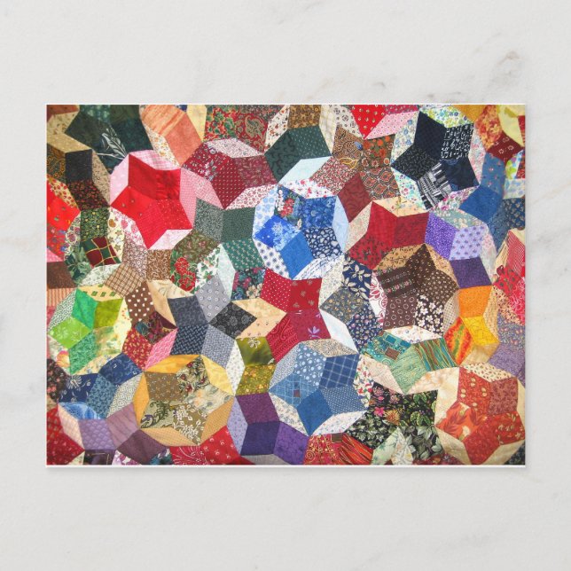 Quilt Fabric Postcard (Front)