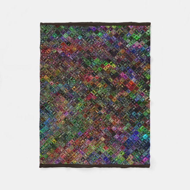 Quilt Fleece Blanket (Front)