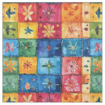 Quilt Floral Pattern-Papel Picado Patchwork Fabric