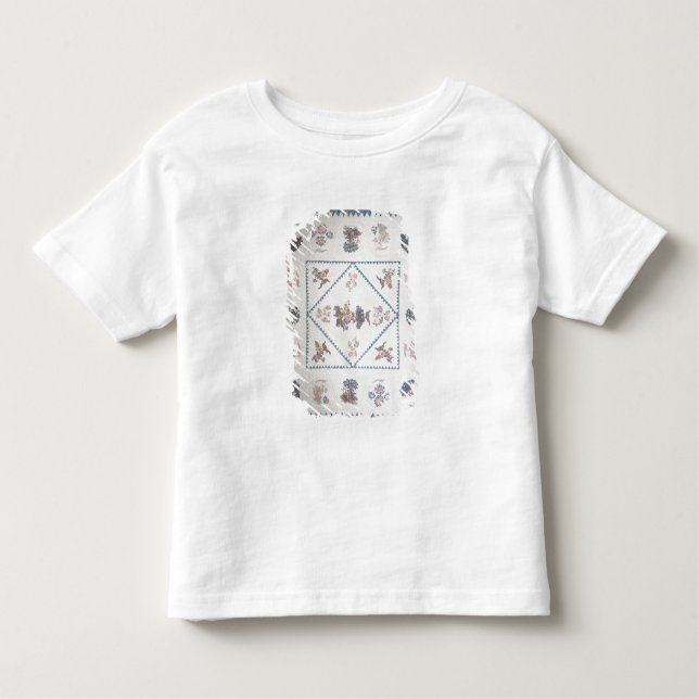 Quilt in 'Broderie Perse', c.1800 (applied, printe Toddler T-shirt (Front)