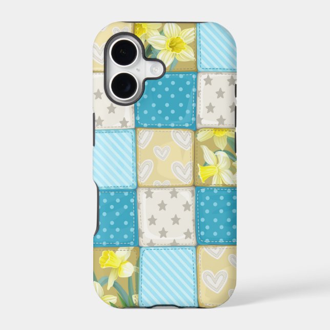 Quilt Iphone Case (Back)