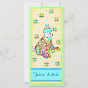 Quilt Lover Dog Invitation Customizable