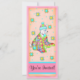 Quilt Lover Dog Invitation Customizable